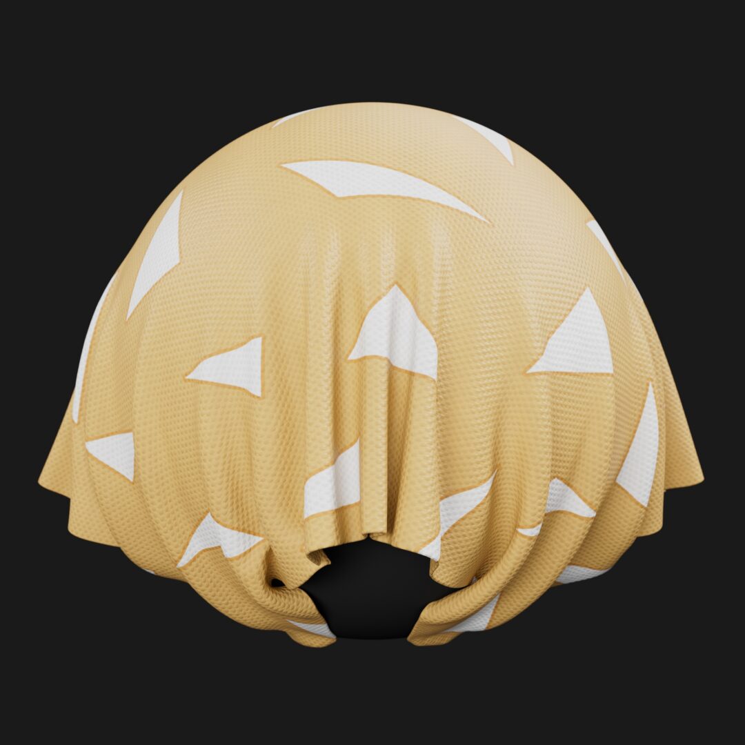 Polyester Canvas Fabric-07-C4D Material