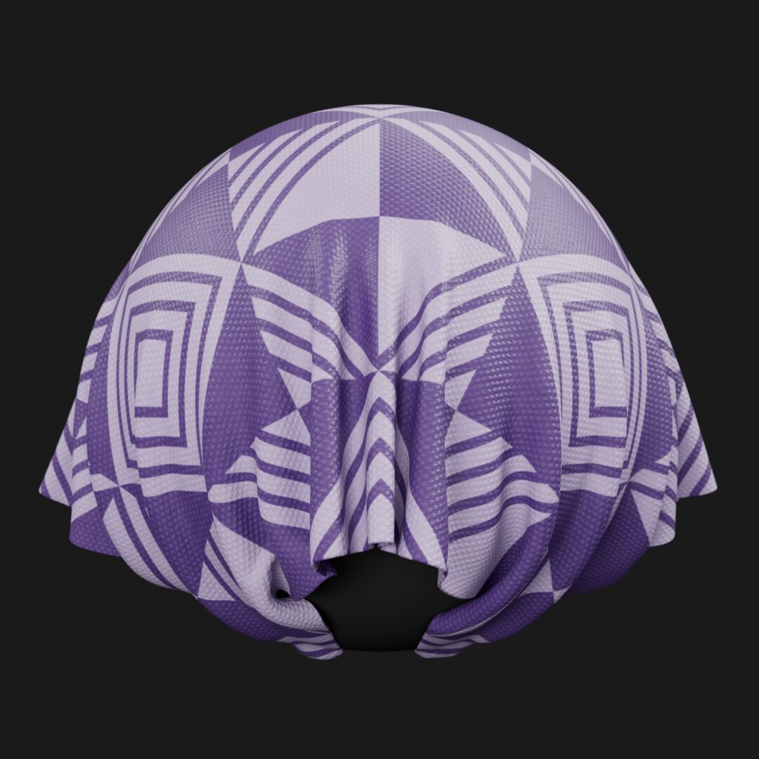 Polyester Canvas Fabric-09-C4D Material