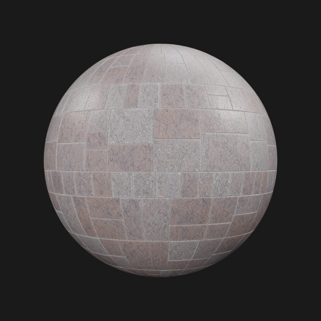 4K Random Stone Tiles 01-C4D Material