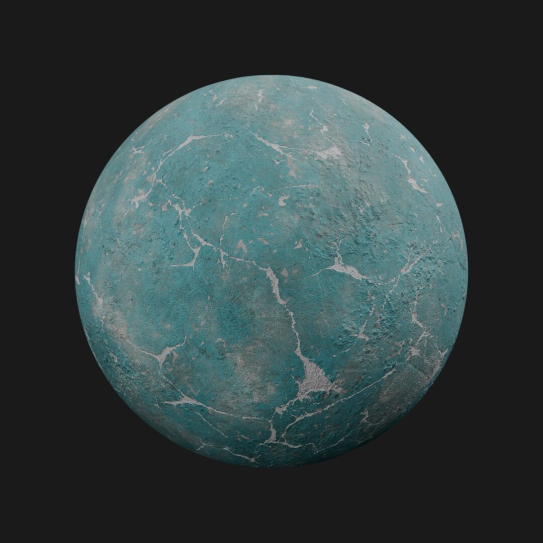 4K Ruined Wall 01-C4D Material