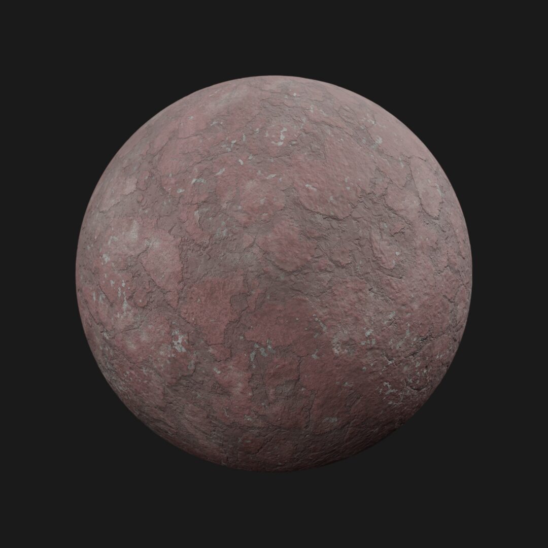 4K Ruined Wall 02-C4D Material