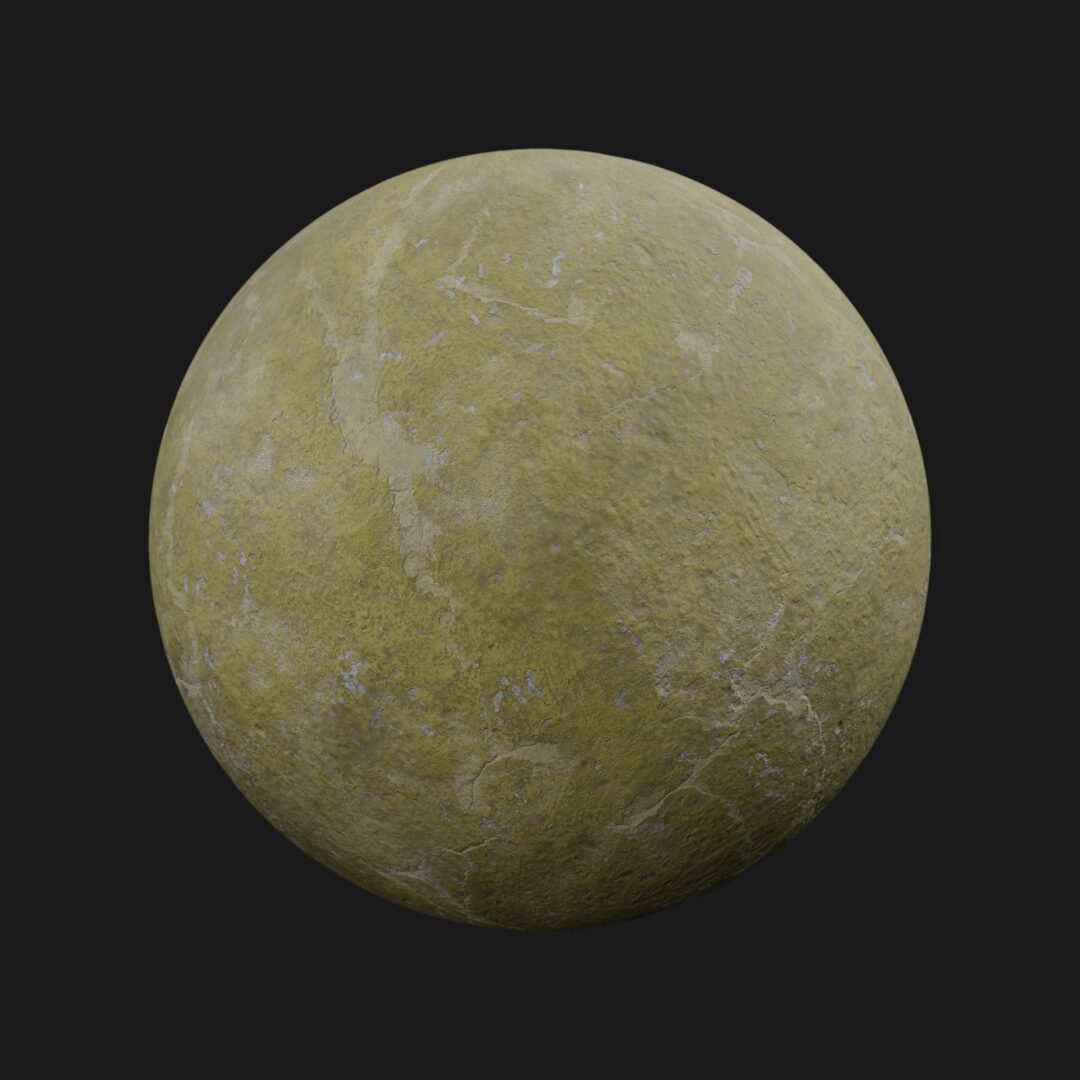 4K Ruined Wall 03-C4D Material