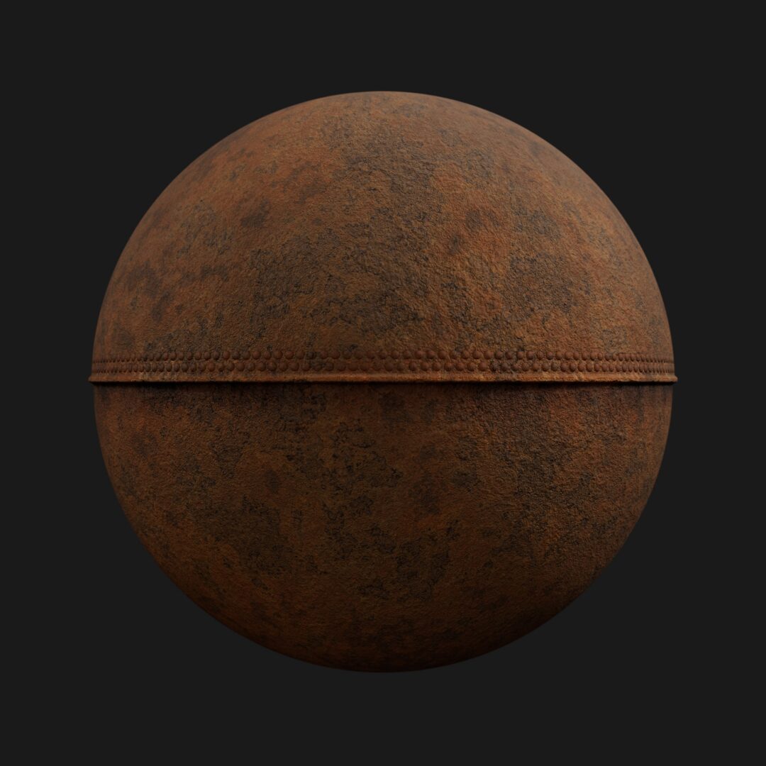 4K Rust Metal Sheet 02-C4D Material