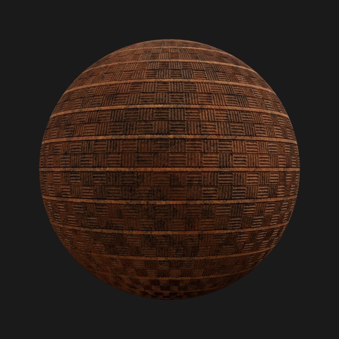 4K Rust Metal Sheet 03-C4D Material