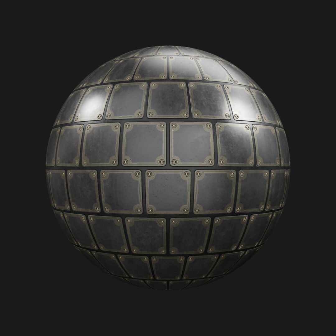 4K Sci Fi Metal 04-C4D Material