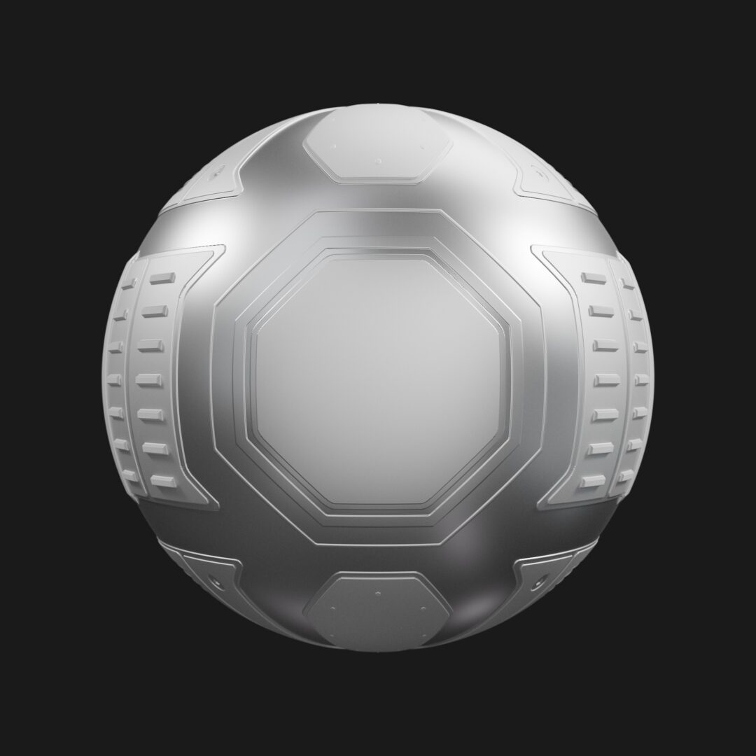 SciFi Tech Panel 01-C4D Material