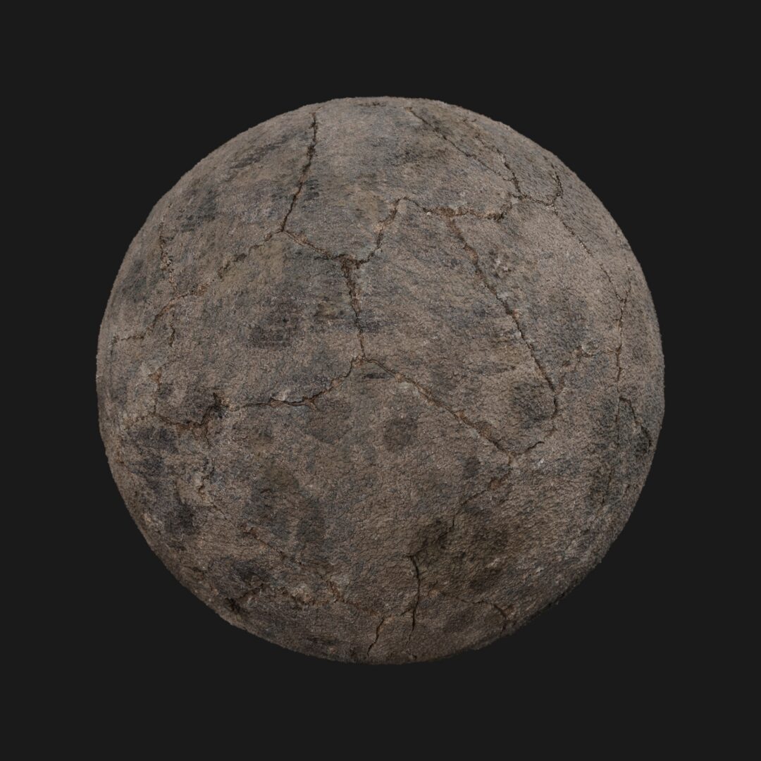 4K Asphalt Dirty 02-C4D Material