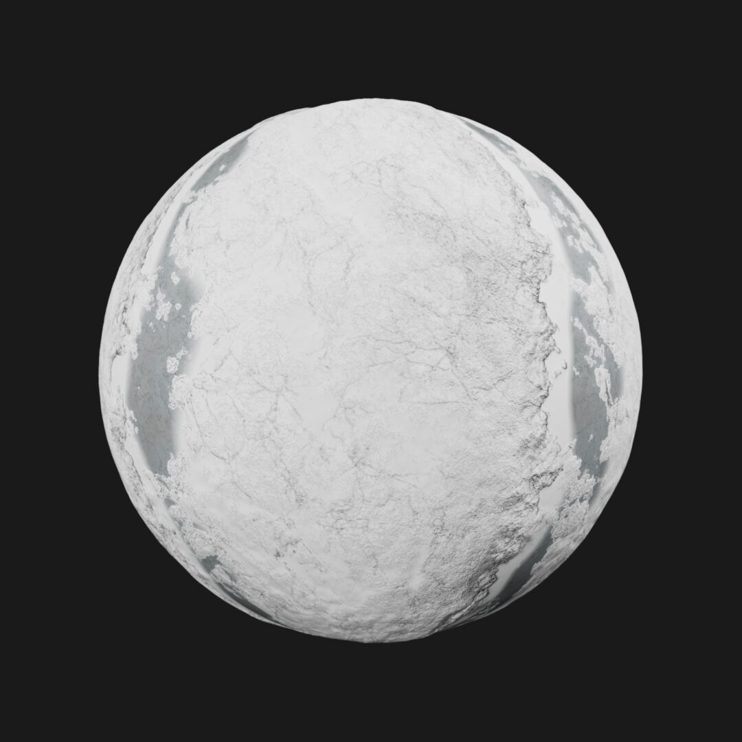 4K Snow Ground-C4D Material