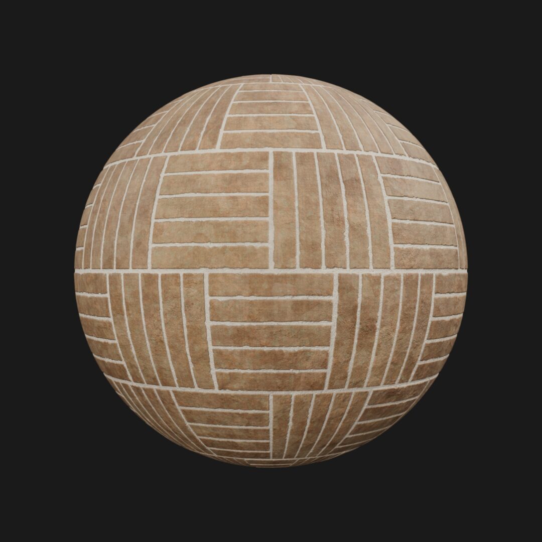 4K Stone Parquet 01-C4D Material