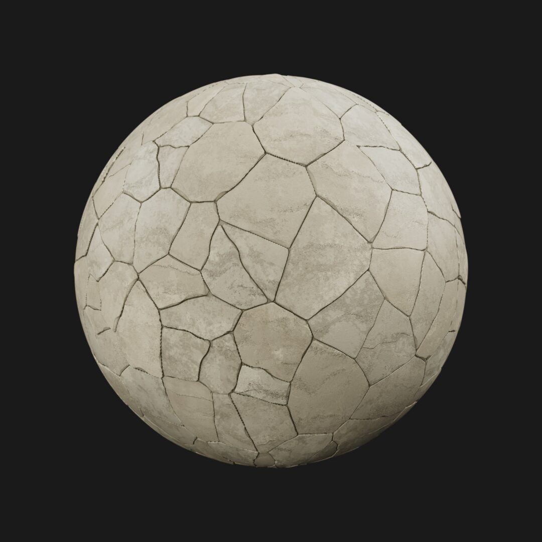4K Stone Pathway 02-C4D Material