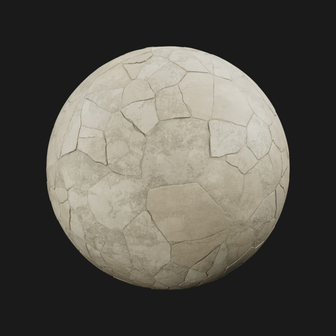 4K Stone Pathway 03-C4D Material