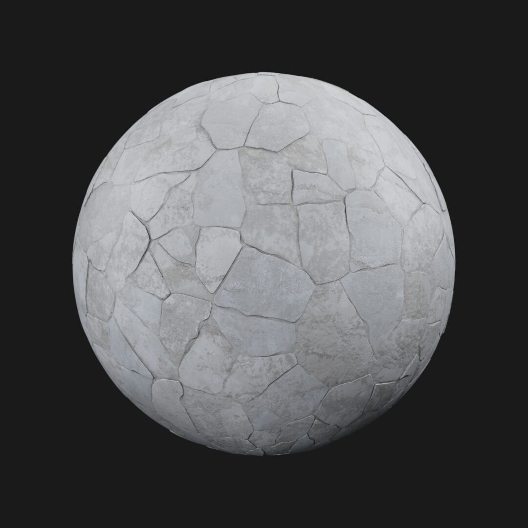 4K Stone Pathway 05-C4D Material