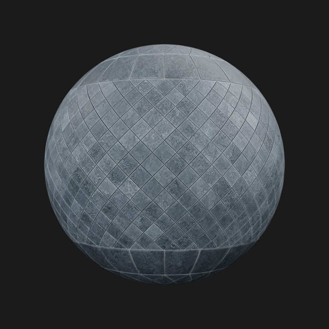 4K Stone Tiles 01-C4D Material