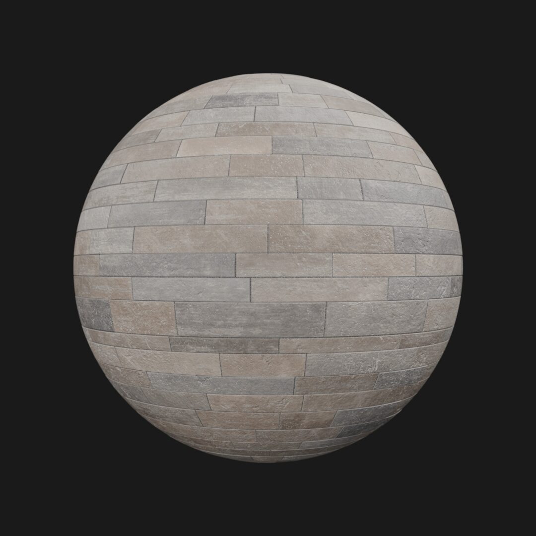 4K Stone Wall Random 02-C4D Material