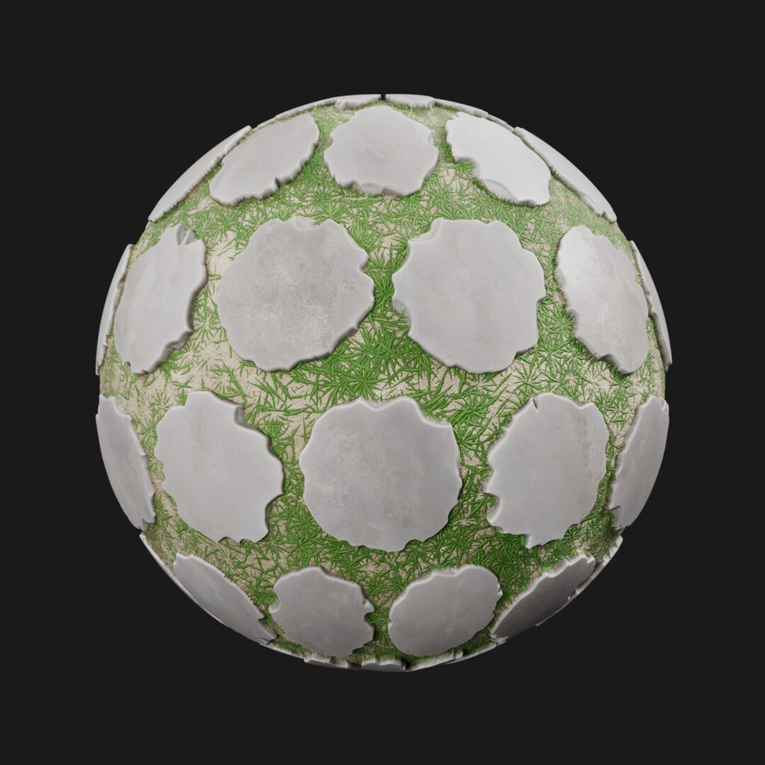 4K Stylized Ground 02-C4D Material