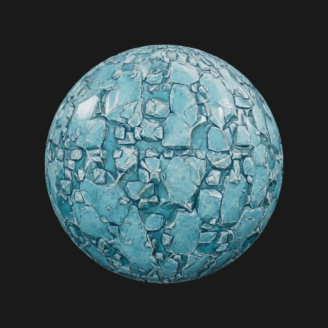 Stylized Ground Rock 07-C4D Material