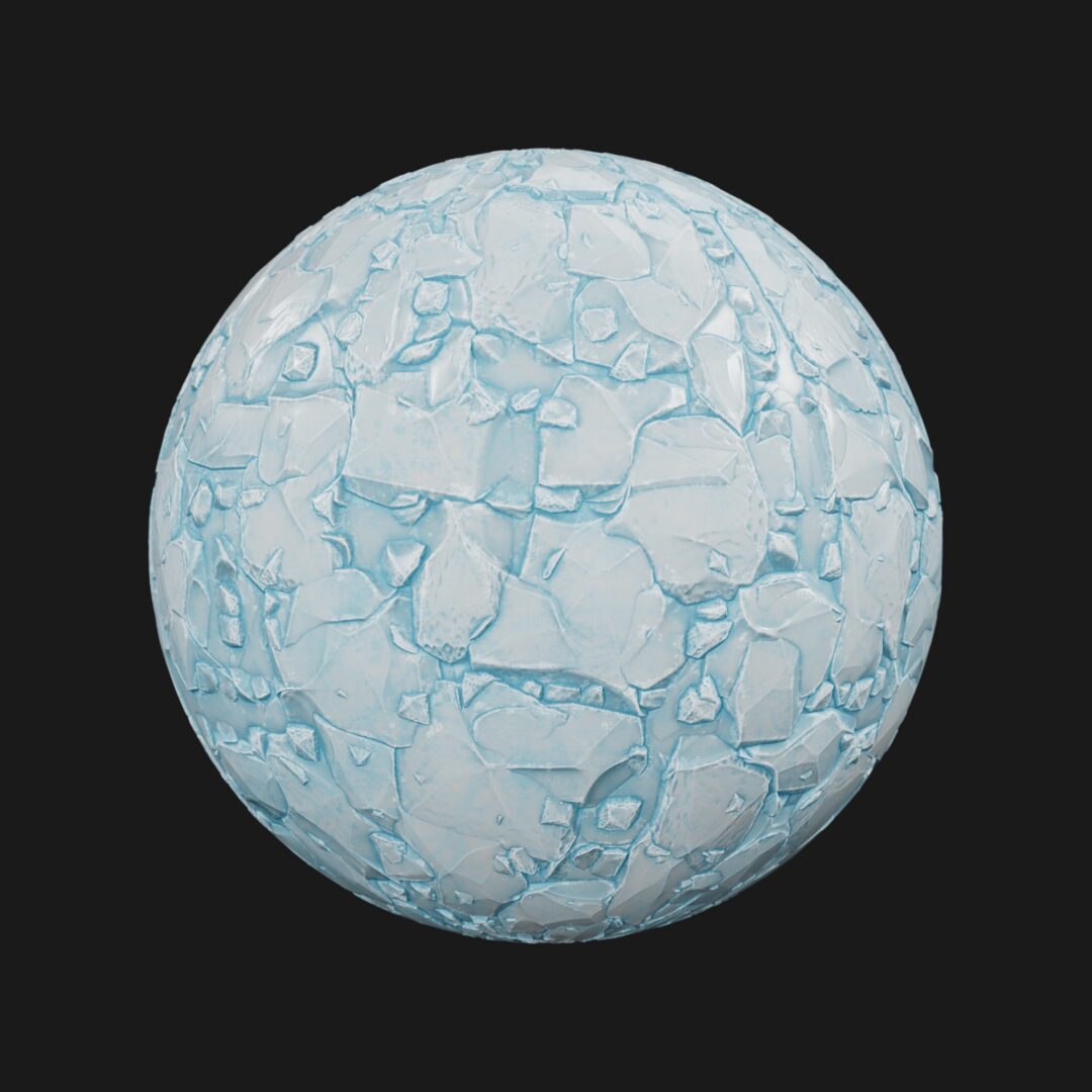 Stylized Ground Rock 08-C4D Material