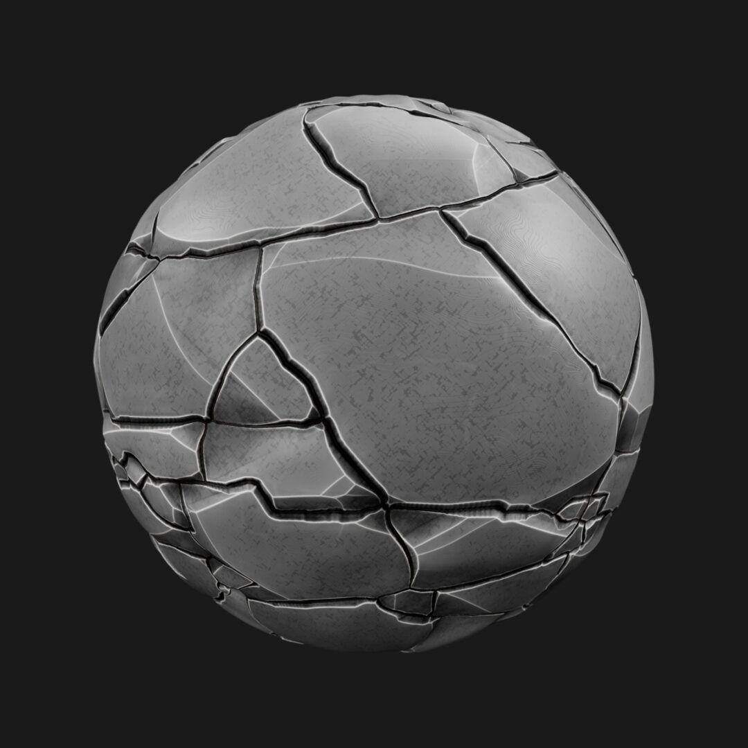 4K Stylized Rock Wall 03-C4D Material