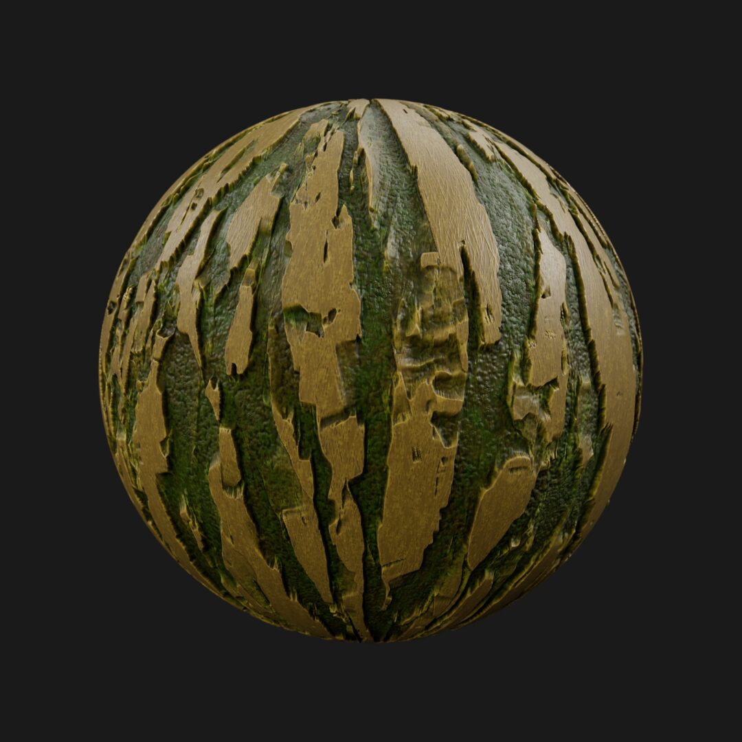 Stylized Tree Bark 01-C4D Material