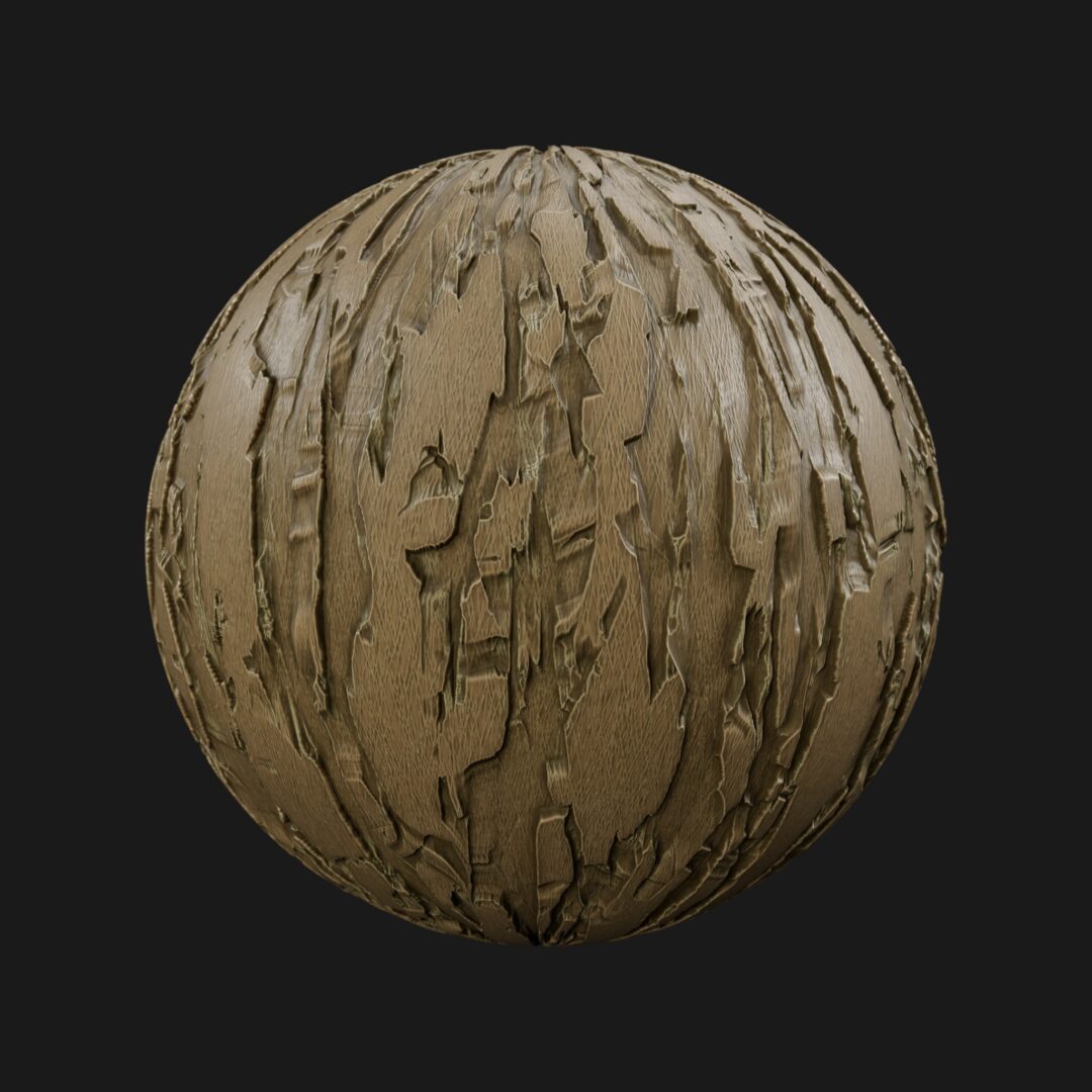 Stylized Tree Bark 03-C4D Material
