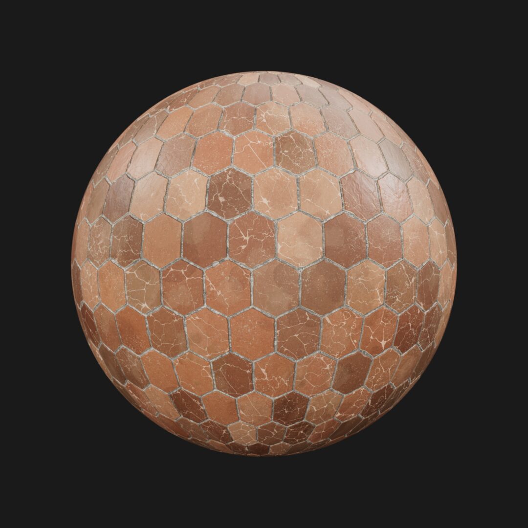 4K Terracotta Old 02-C4D Material