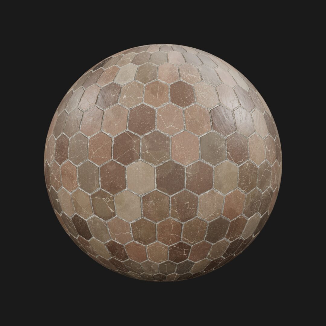 4K Terracotta Old 03-C4D Material