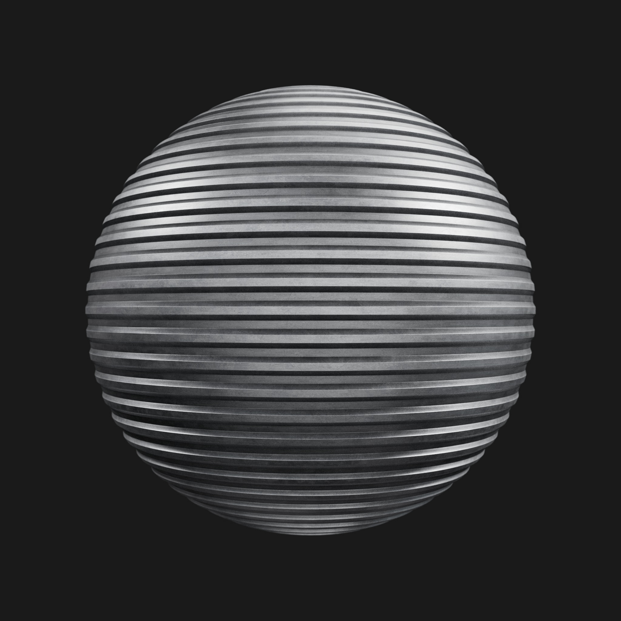 4K Thermalwall Metal-C4D Material