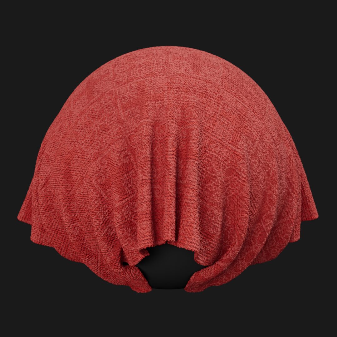 4K Thick Brushed Carpet 01-C4D Material