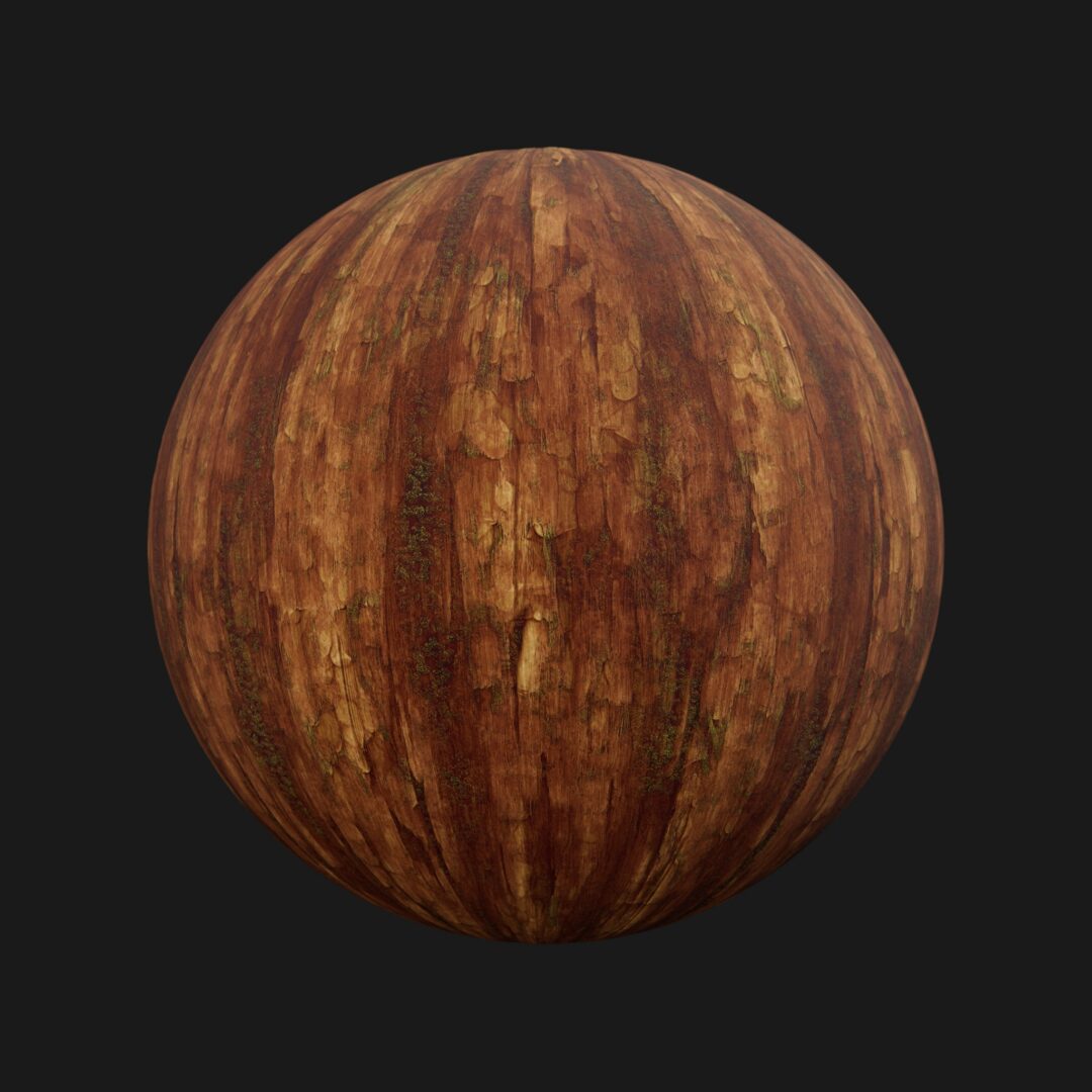 4K Tree Bark 04-C4D Material