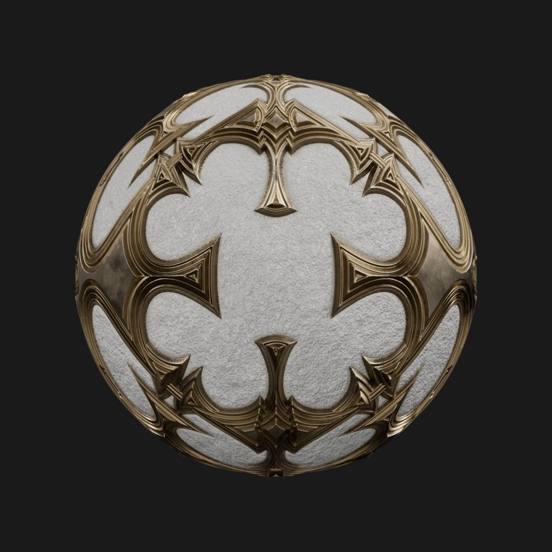 4K Tribal Tile 01-C4D Material