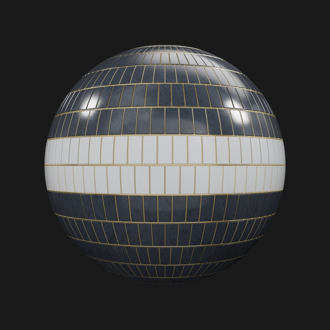 4K Unique Tiles 05-C4D Material