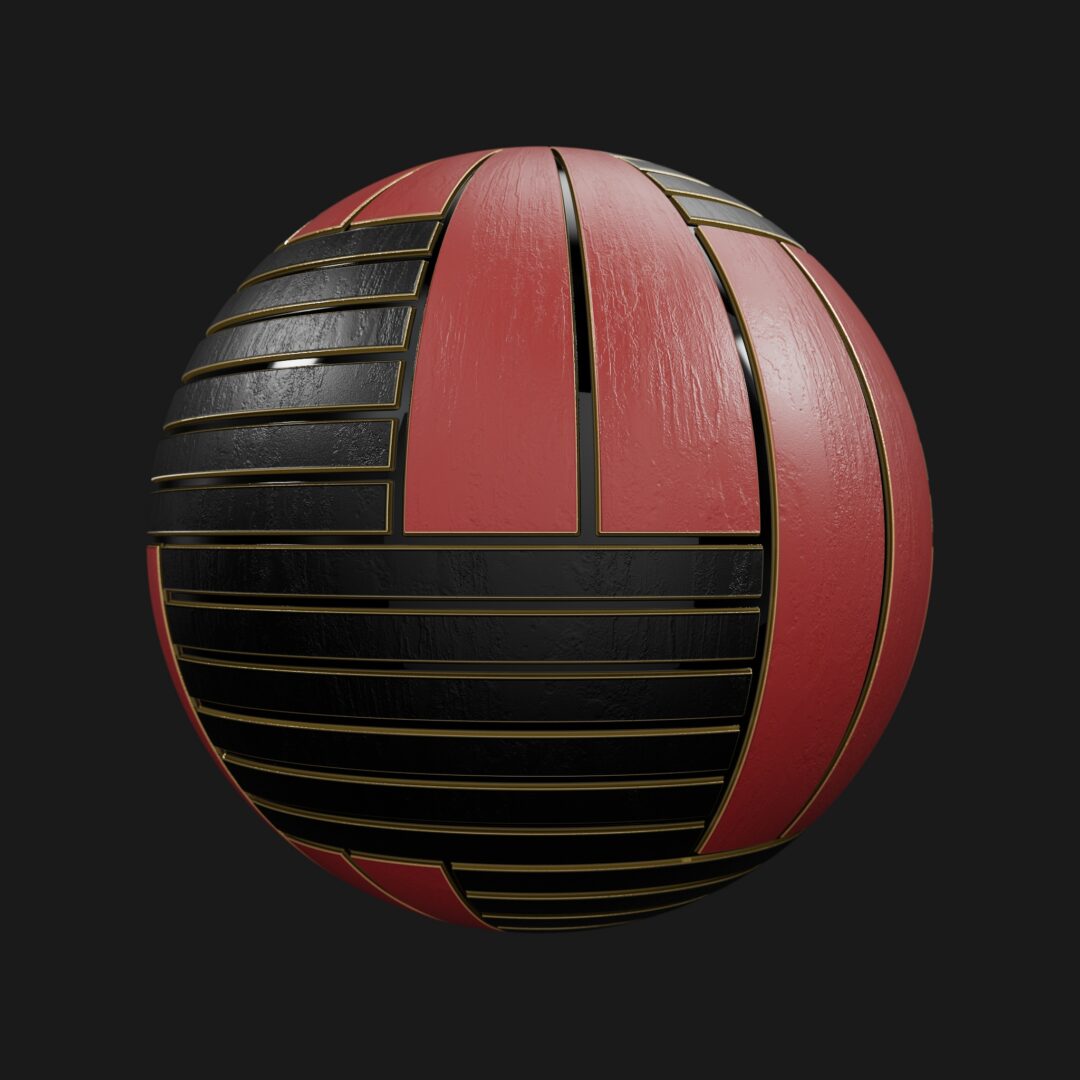 4K Unique Wall Panel 01-C4D Material