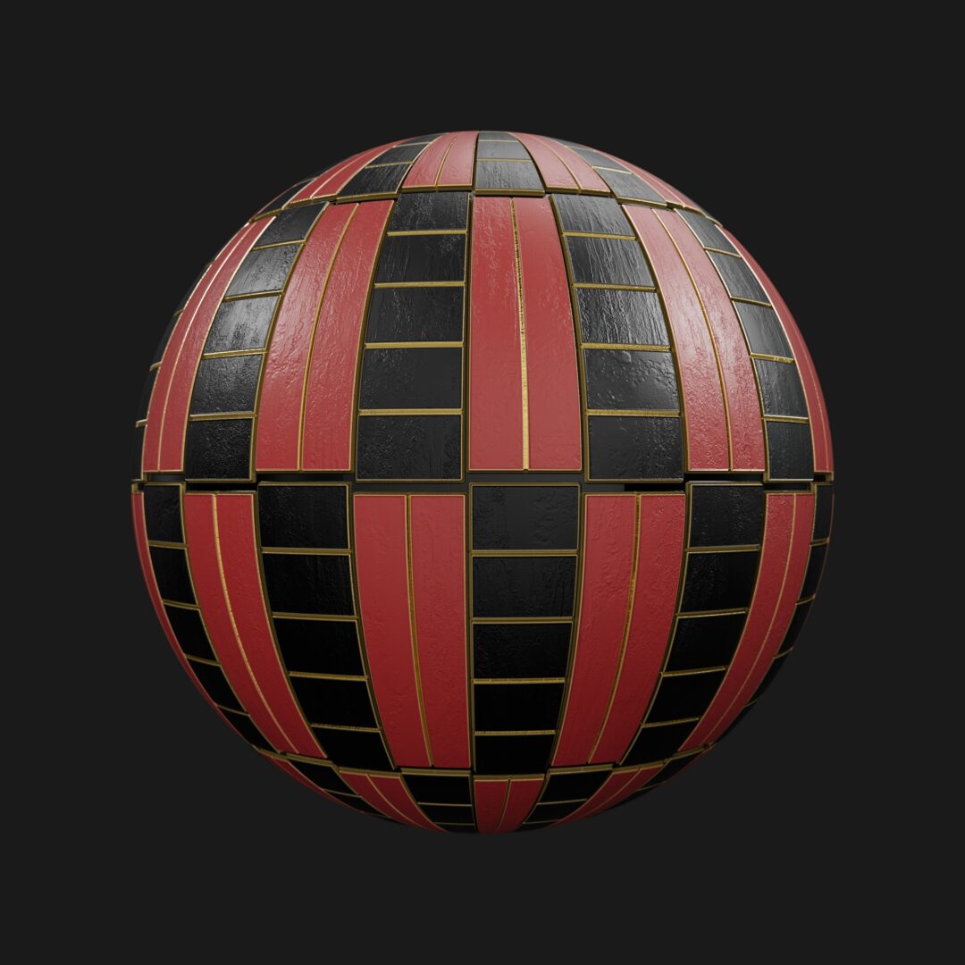 4K Unique Wall Panel 02-C4D Material