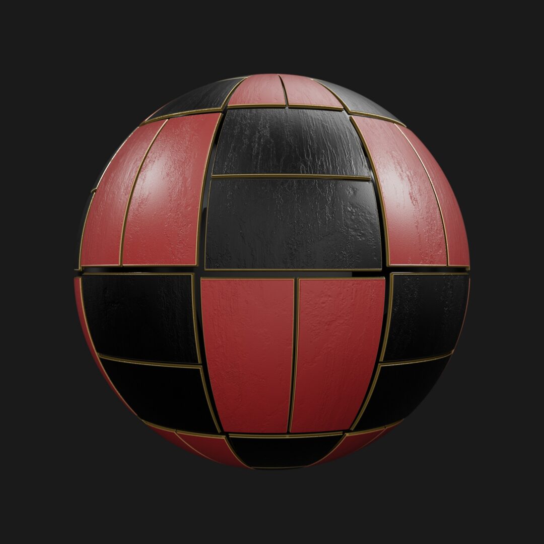4K Unique Wall Panel 03-C4D Material