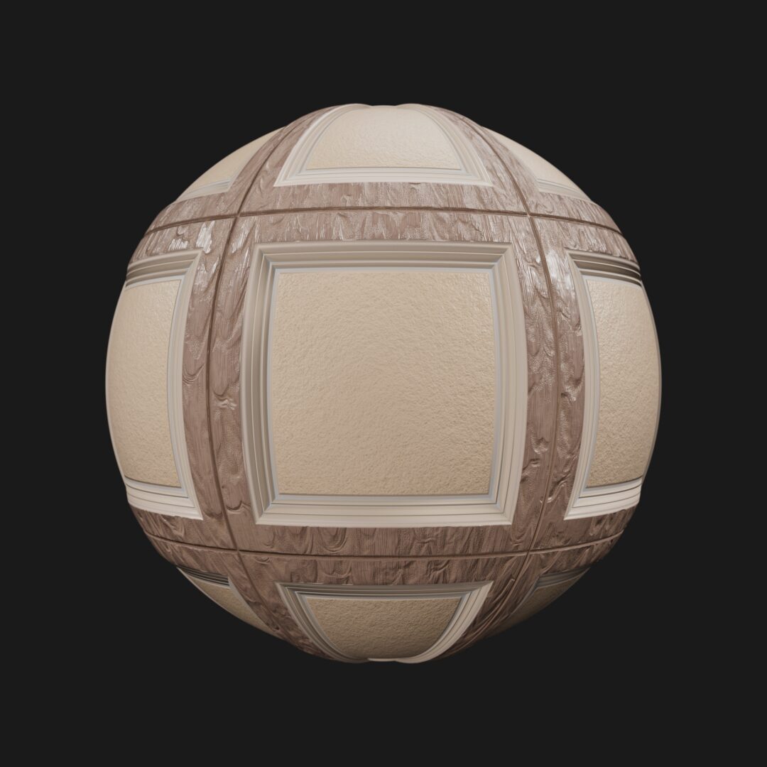 4K Wood Ceiling 01-C4D Material