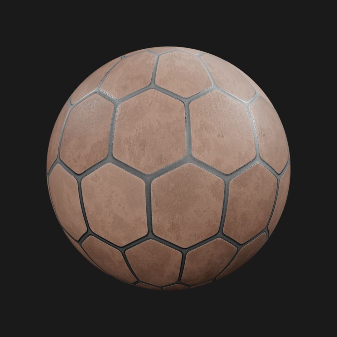 4K Wood Hex Floor-C4D Material