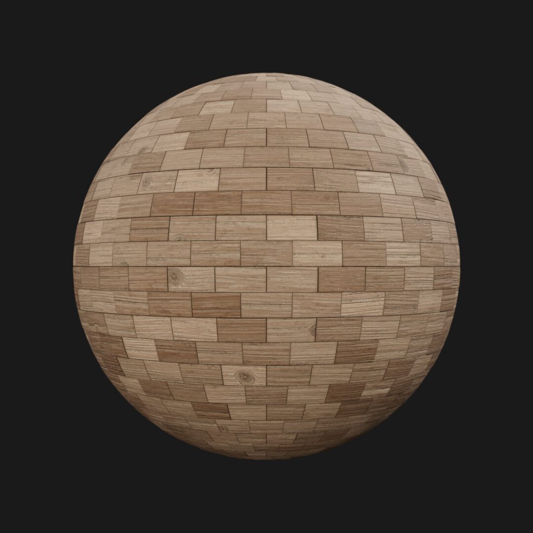 4K Wood Parquet 08-C4D Material