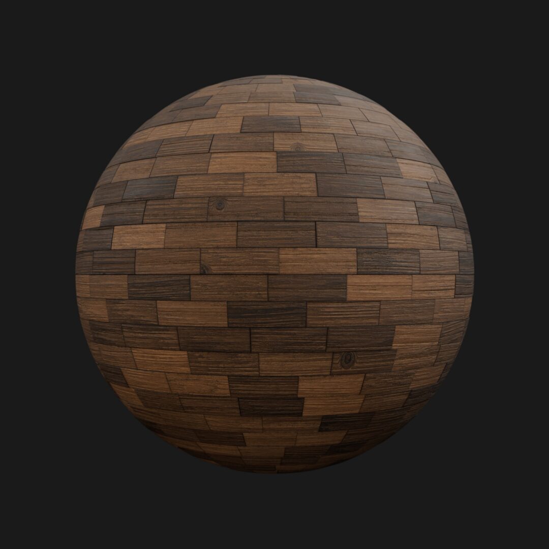 4K Wood Parquet 11-C4D Material