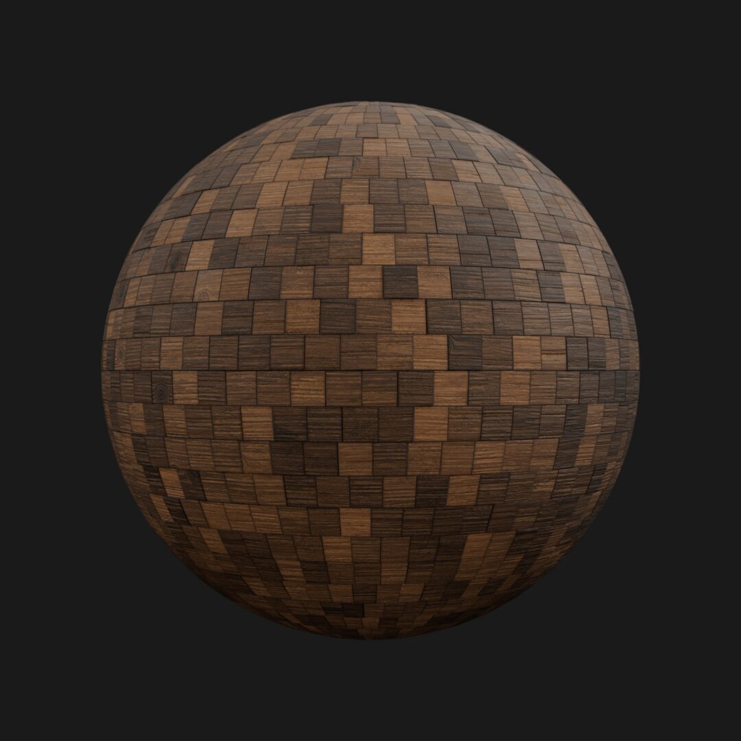 4K Wood Parquet 12-C4D Material