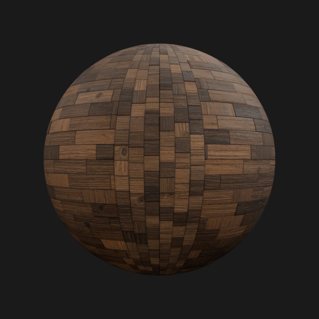 4K Wood Parquet 13-C4D Material