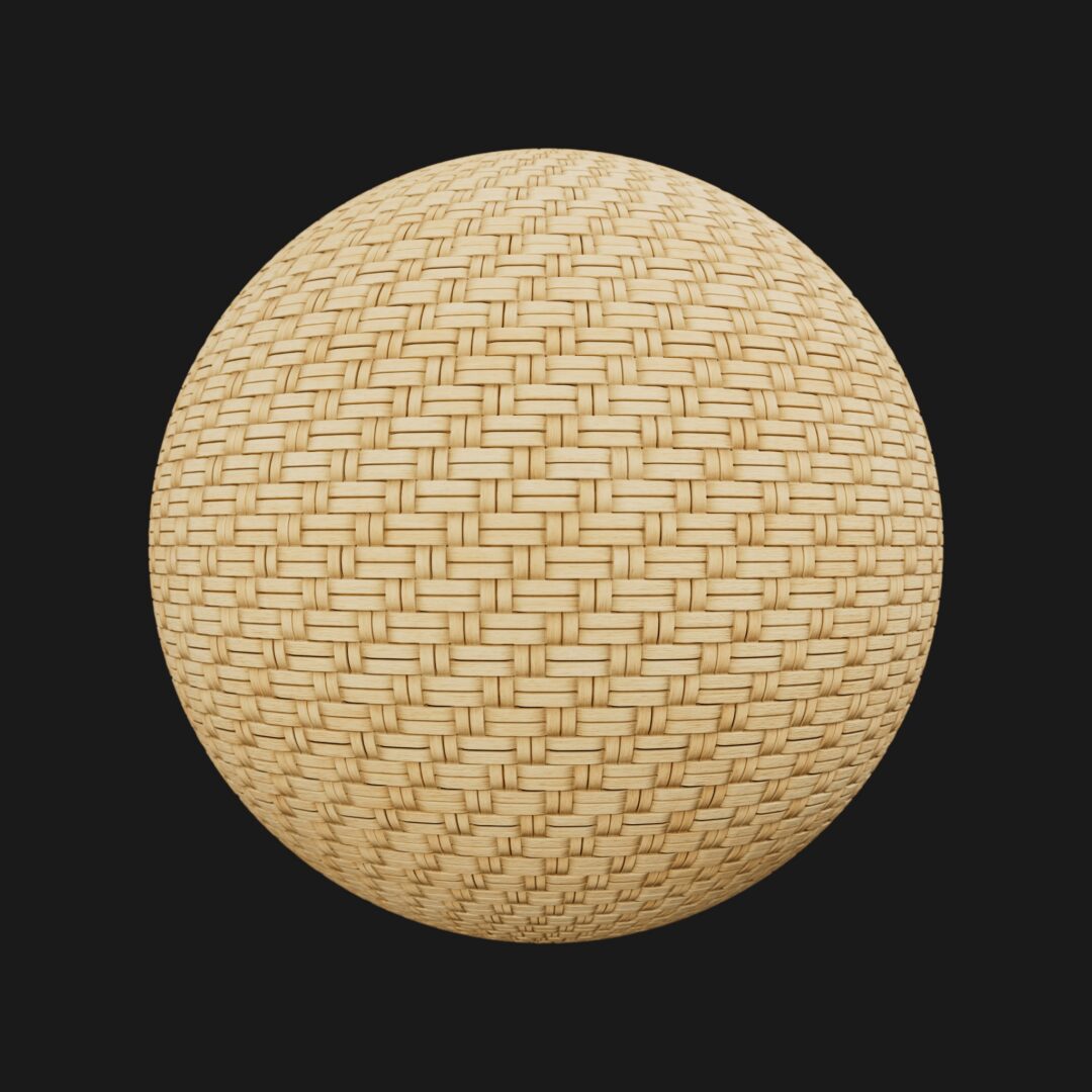 4K Woven Basket 01-C4D Material