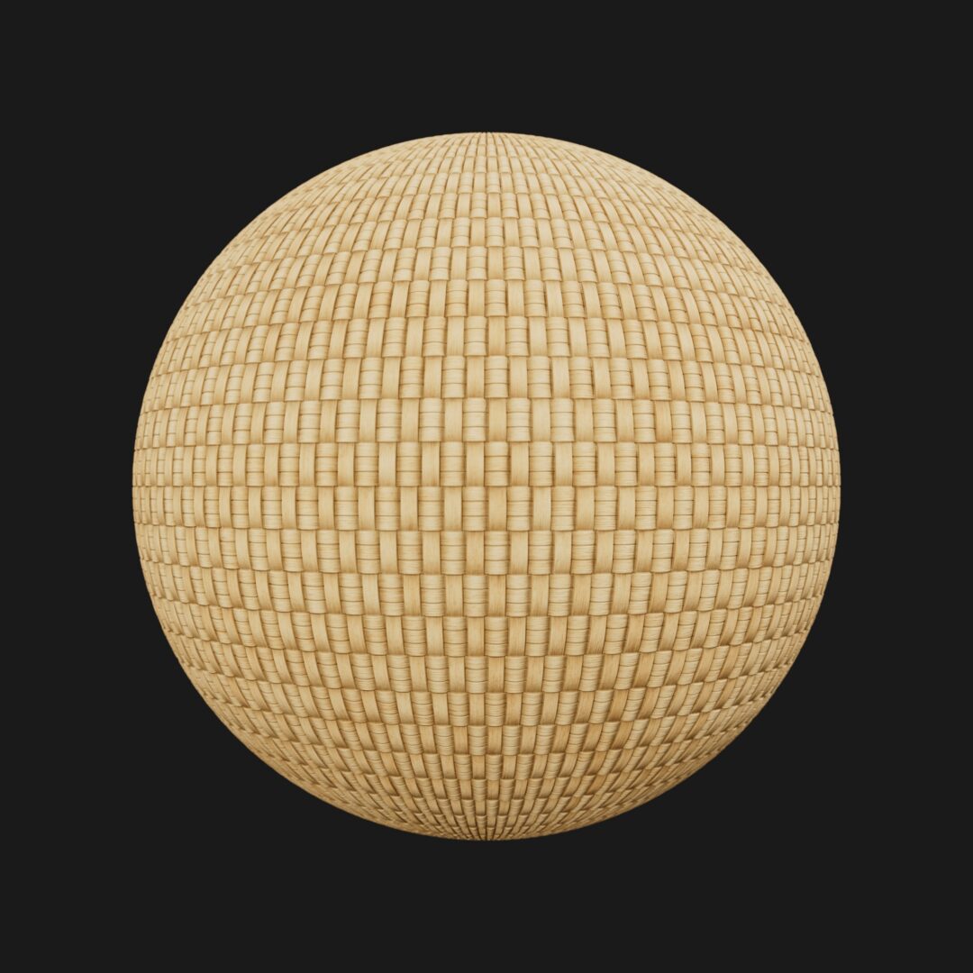 4K Woven Basket 02-C4D Material