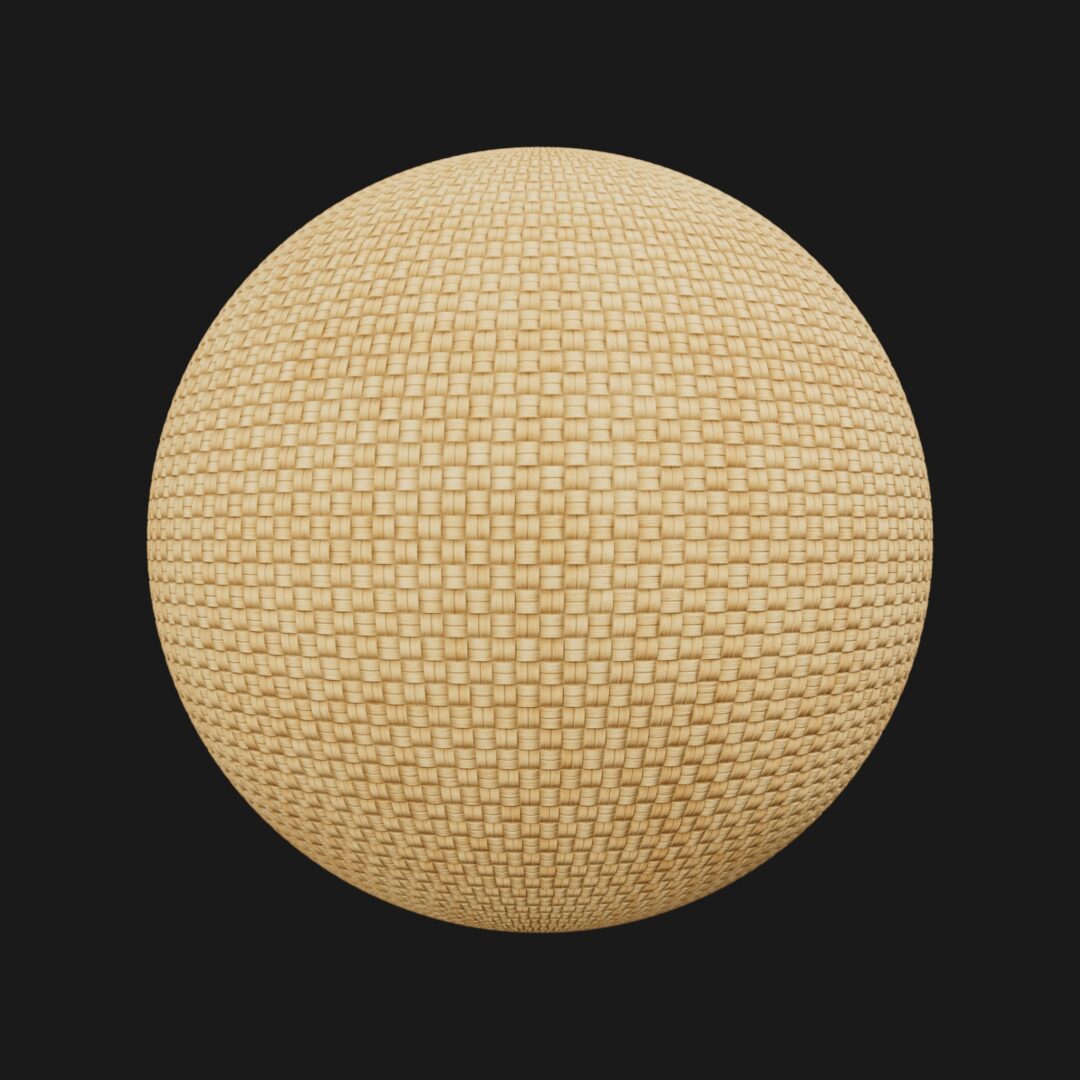 4K Woven Basket 03-C4D Material