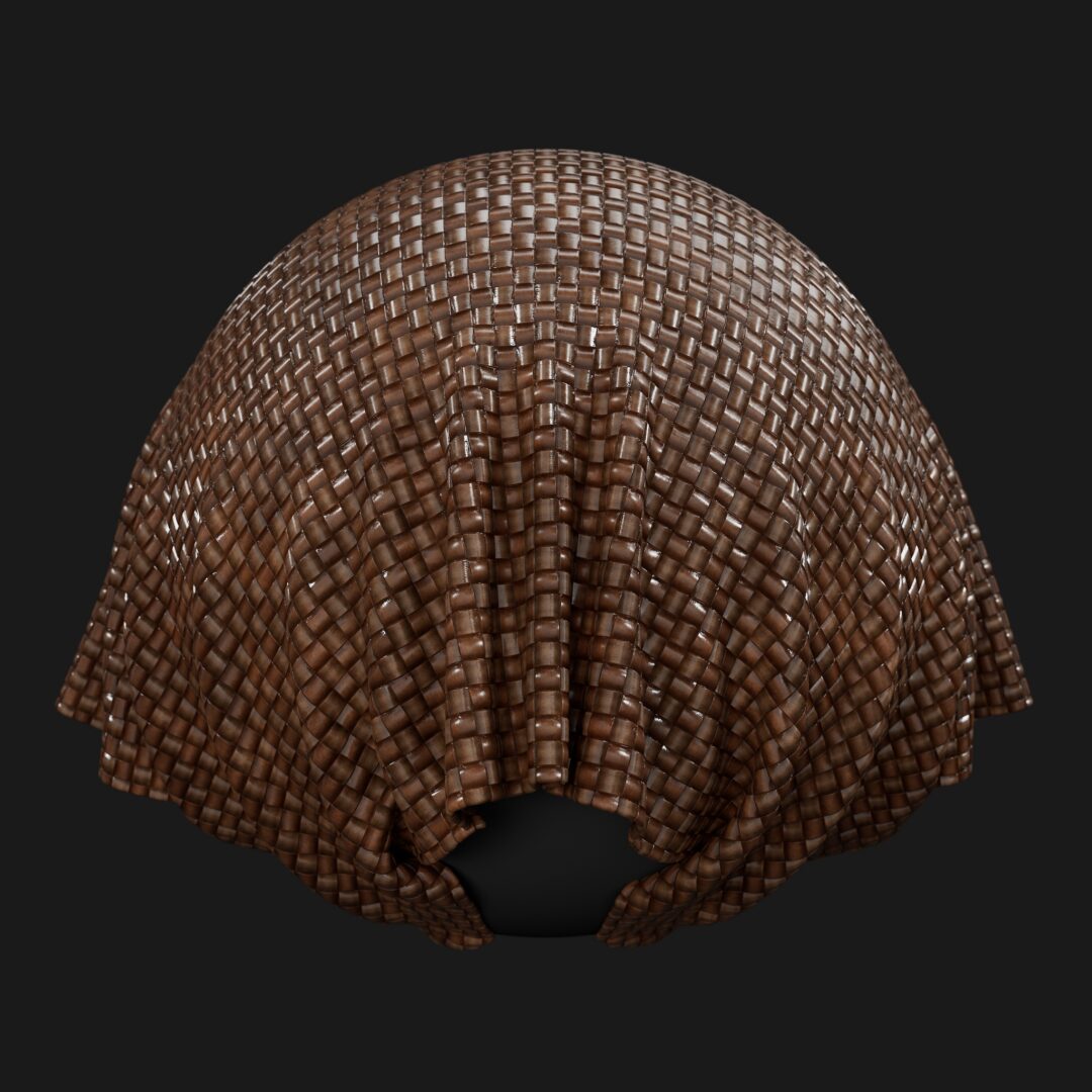 4K-Woven Leather-C4D Material