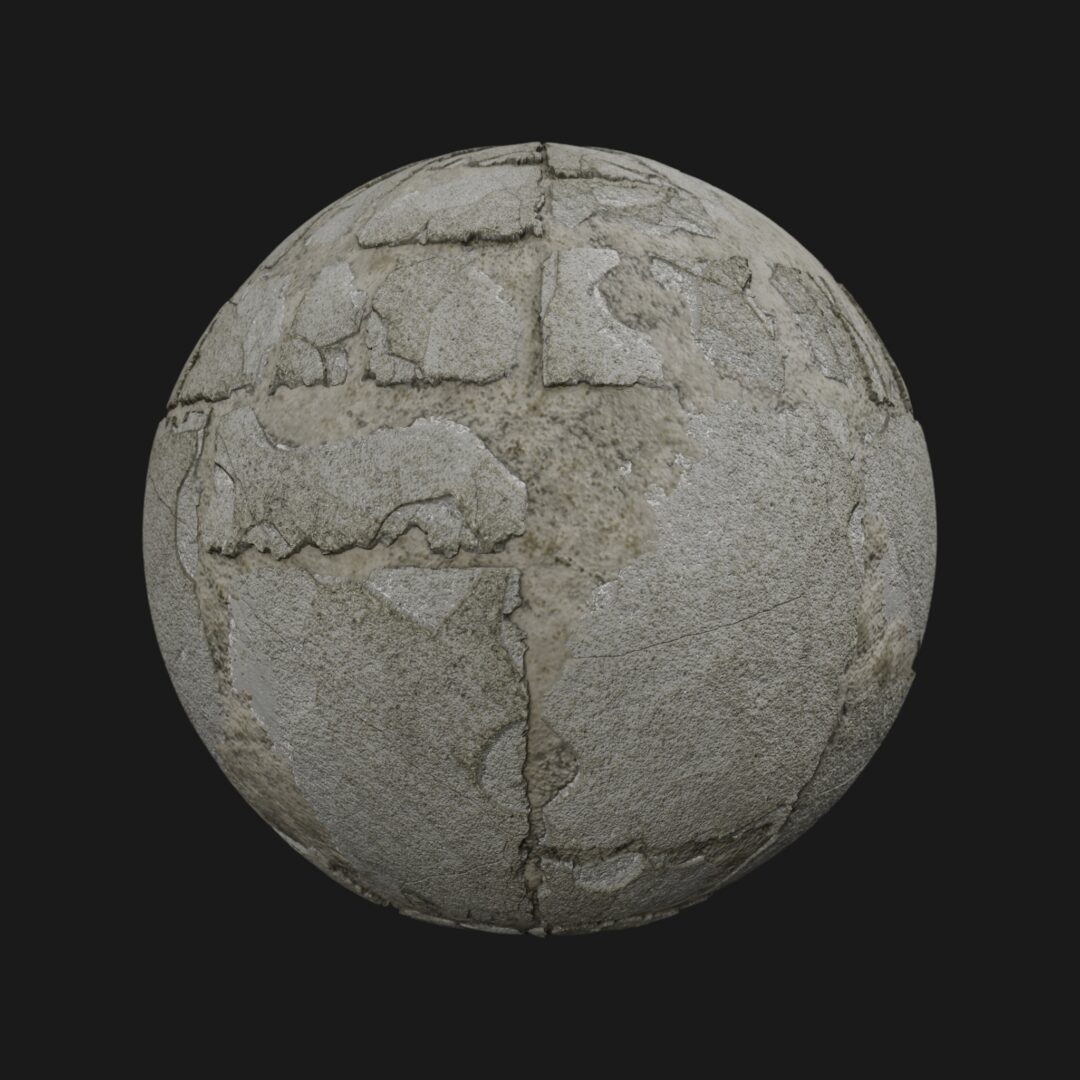 Dirty Random Brick Ground-C4D Material