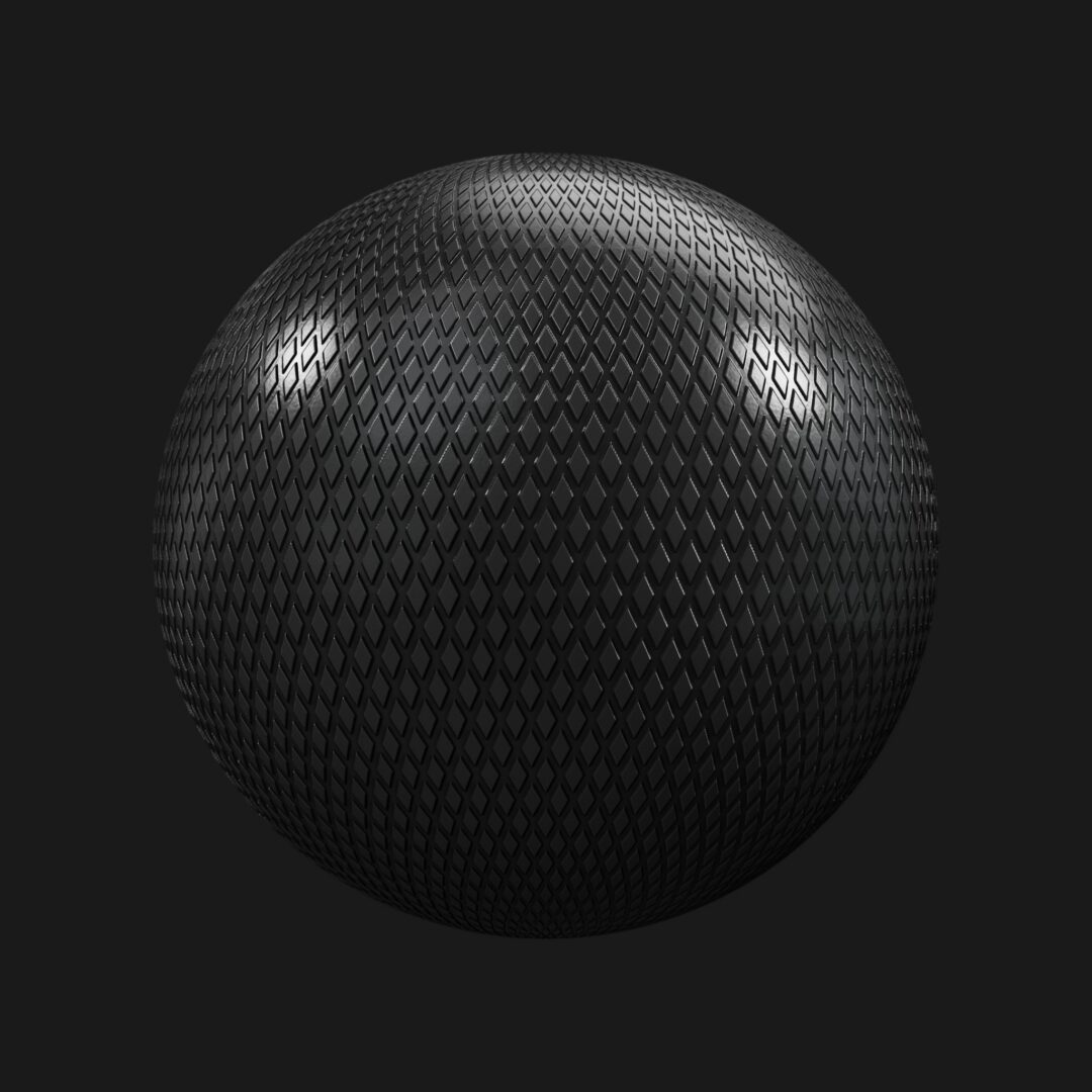 Knurl Plastic 01-C4D Material