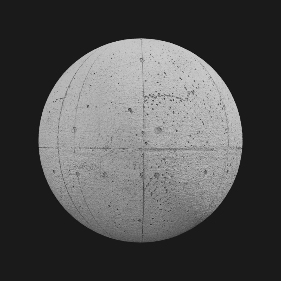 4K Clean Concrete Slab 2 - C4D Redshift Material