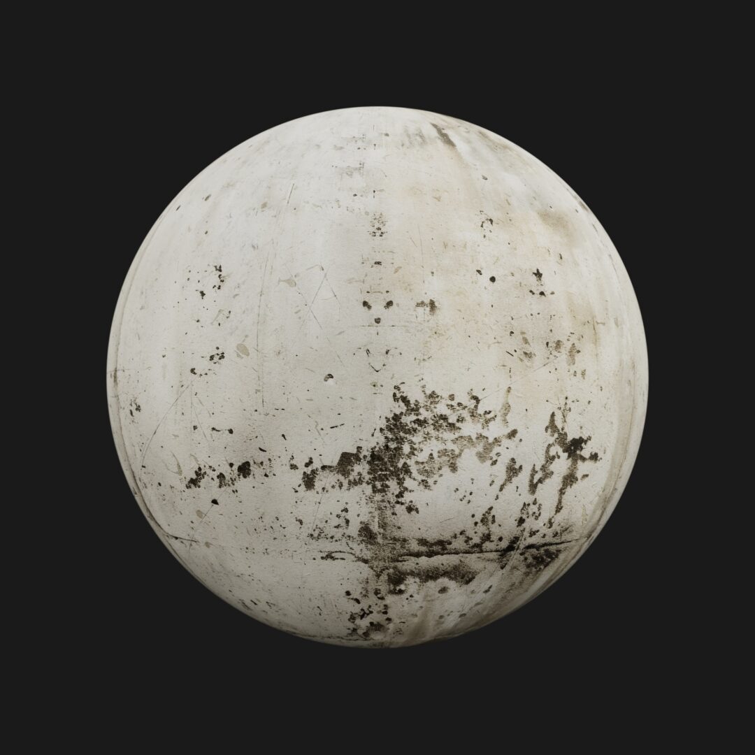 4K Dirty Concrete 1 - C4D Redshift Material