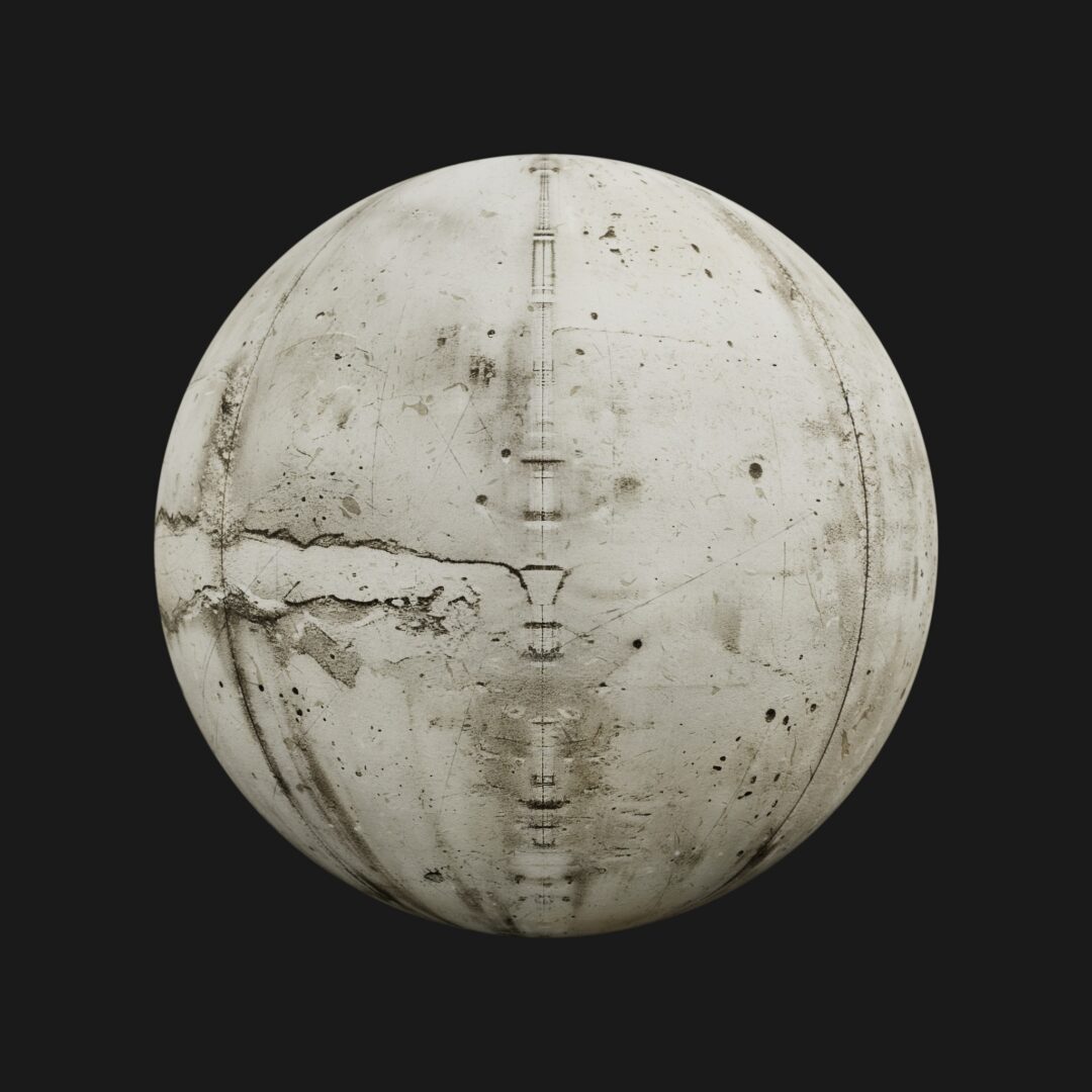 4K Dirty Concrete 4 - C4D Redshift Material