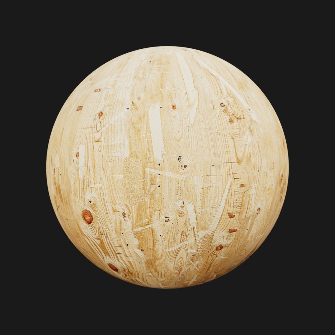 4K Plywood 1 - C4D Redshift Material